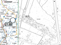 富津市西大和田の地図