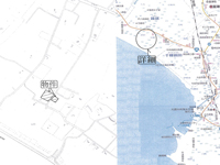 富津市篠部の地図